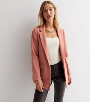 New Look Pale Pink Relaxed Fit Blazer